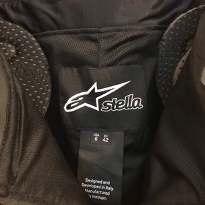 Alpinestar jacket with armor with matching pants.